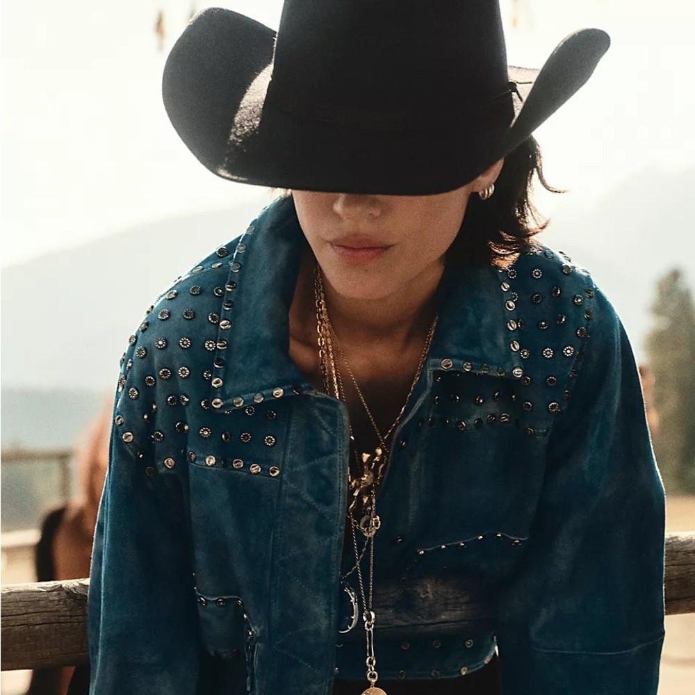 NWT Wyeth Vega Cowboy Hat (Walk The Line) in black